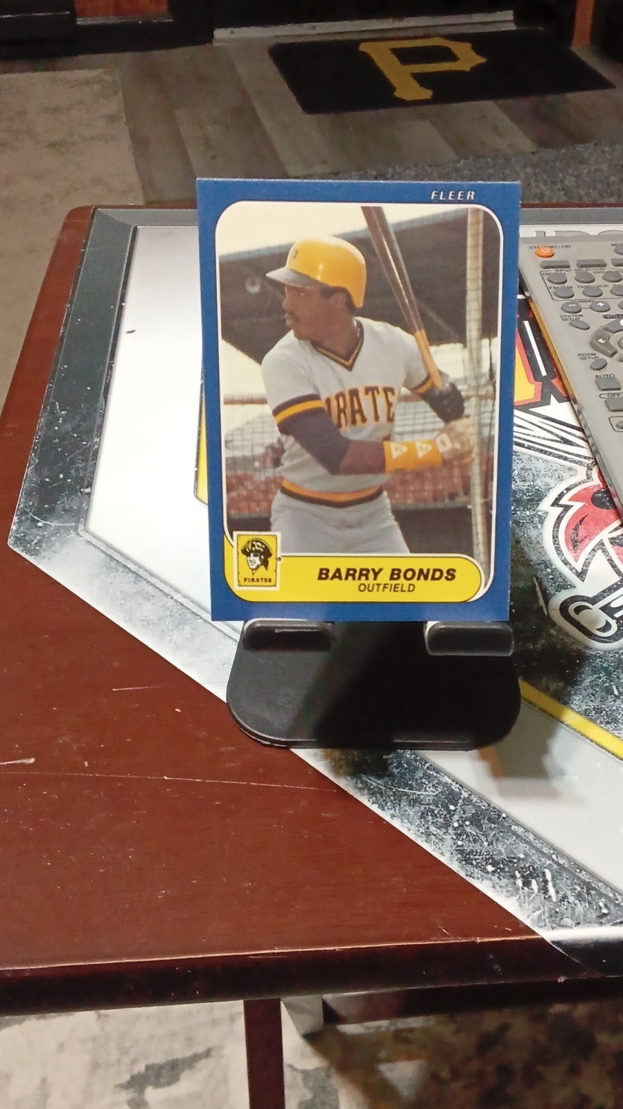 Fleer 1986 Update Barry Bonds #U-14 Pittsburgh Pirates Rookie Baseball Card