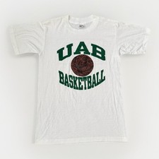 Vintage UAB Basketball T Shirt Mens M Birmingham 90s Blazers NCAA College