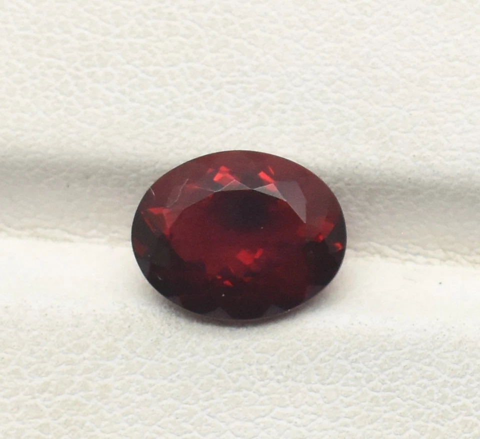 Dark Red Garnet Oval Cut 8X6 MM 9X7 MM 10X8 MM 11X9 MM 12X10 MM Loose Gemstone - Image 4 of 4