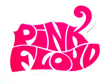 PINK FLOYD Logo Die Cut Sticker Decal Music Band Rock Roll - Pink Floyd