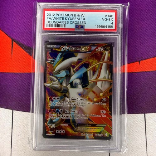 White Kyurem-EX graded PSA 4 for sale on eBay