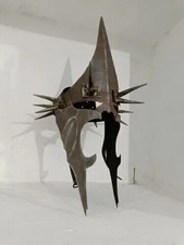 Antique King Nazgul Helmet Armor Medieval Steel Warrior Battle Ready Helmet