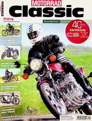 2) Motorrad Classic 09/2018 - Duzmo 3 1/2 mit 18PS in - Hercules K 50 in einer