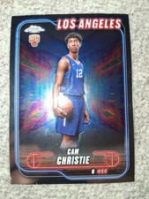 Cam Christie 2024-25 Topps Chrome Rookie