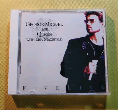 George Michael & Queen with Lisa Stanfield - Five Live CD - 1993 [6 Tracks EP]
