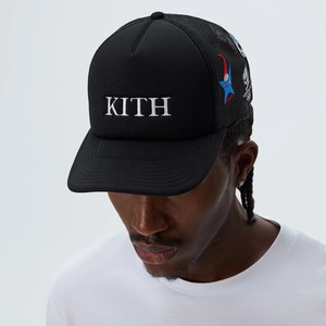 Kith Olympics Heritage All-Over Patch Foam Nolan Trucker Hat