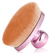Extra Large Kabuki Body Brush 118mm Ultra Soft Self Tanner Brush for Quick E