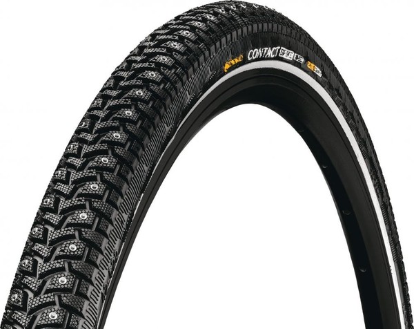 Continental Reifen Contact Spike 240 28X1.60 Zoll 42-622 Schwarz Reflex E-25 ...-image