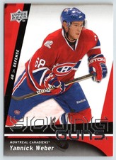 YANNICK WEBER RC YOUNG GUNS 2009-10 UPPER DECK 09-10 #220            88066