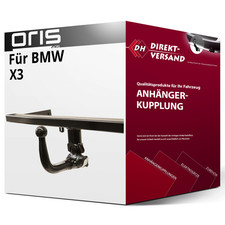 Für BMW X3 Typ G01 / F97 / G08 (Oris) Anhängerkupplung vertikal abnehmbar neu