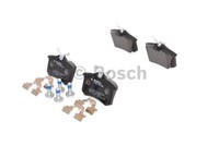 4 St. Bosch Bremsbelagsatz, Scheibenbremse 0986494596