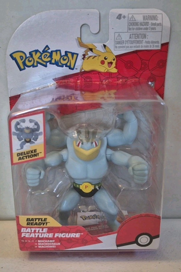 Pokemon Battle Feature Figure ~ Machamp ~ RARE NEW IN BOX