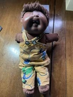 New ListingCabbage Patch Vintage Doll African American Boy Doll With Overalls