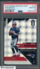 2018 Panini Unparalleled Super Plaid #126 Tom Brady Patriots 20/150 PSA 10 POP 2