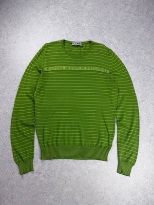 Bikkembergs Men's Cotton Knit Sweater Size L Duties Paid (USA)