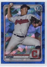 2020 Bowman Chrome Draft Sapphire Edition Daniel Espino #BD-26 1lq2