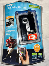 Shift3 USB Video Camera Handheld Camcorder 2" LCD Built-In Mic USB SD Black