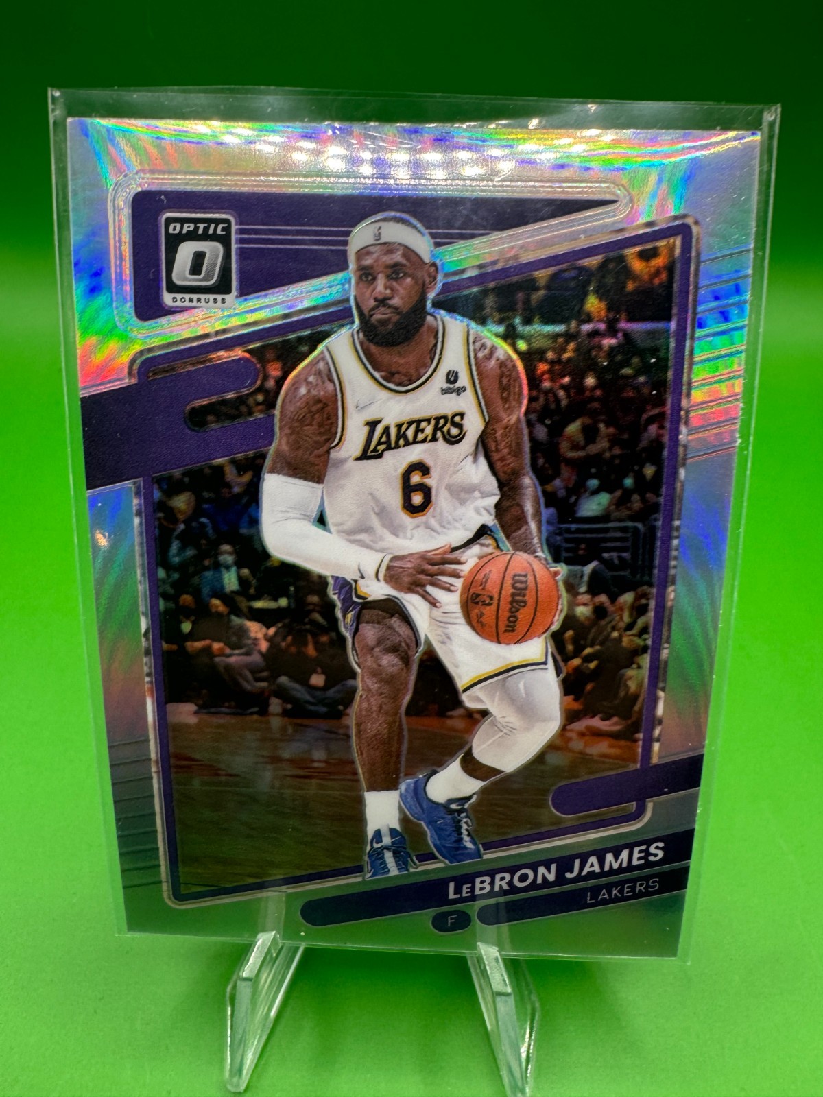 2021-22 Panini Donruss Optic - LeBron James #41 Holo Prizm