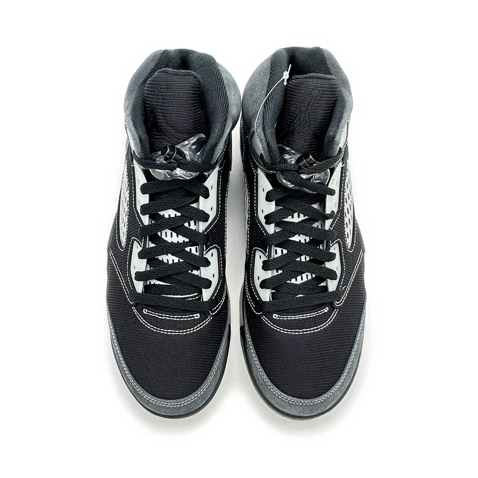 Size 8.5 - Air Jordan 5 Retro Anthracite for sale online | eBay