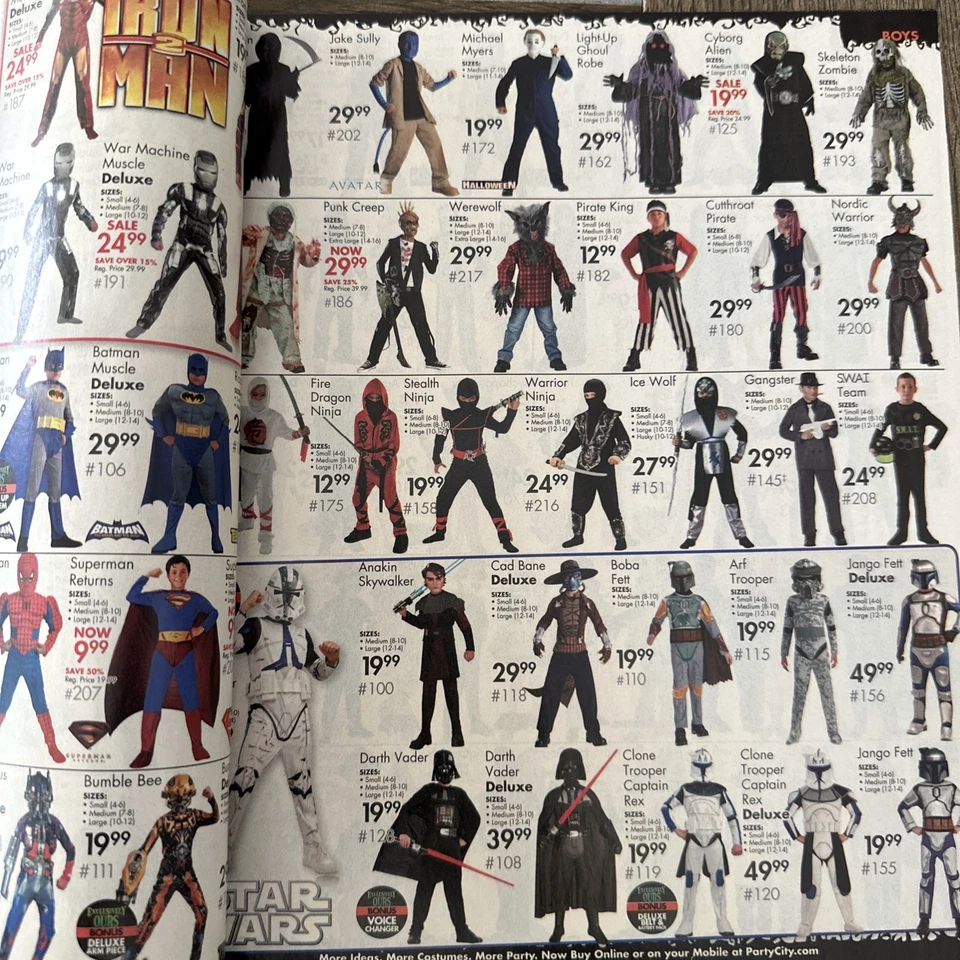 Extremadamente Raro 2010 Fiesta Ciudad Catálogo Inserto Halloween De Colección ¡Raro!! Foto 3 de 4