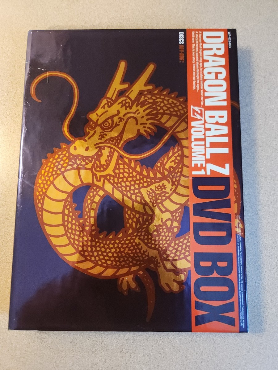 Dragonball Z: Dragon Box Dvd Vol. 1 Complete Tested/Working