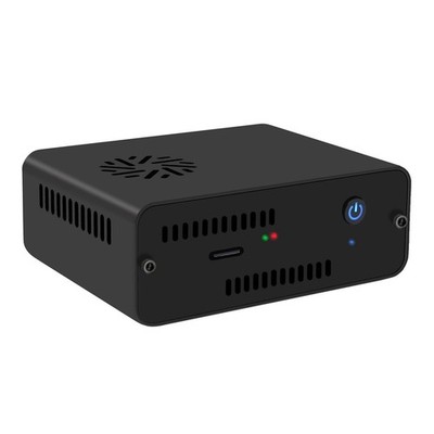 Raspberry Pi 4b with Geekworm NASPi 2.5'' SATA HDD NAS Storage Kit used