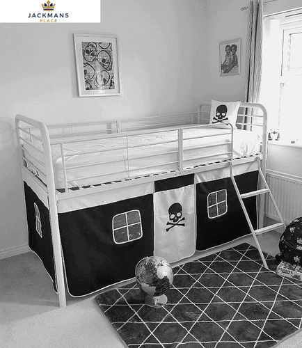 HLS Pirate Tent for Midsleeper Cabin Bunk Bed Twin