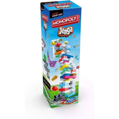 Monopoly Jenga Mashup Family Game New in Box!