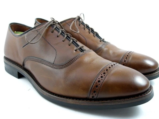 Allen Edmonds "Fifth Avenue" Cap-Toe Oxfords 12 E Dark Chili DAINITE SOLES(618N) - Image 2 of 4