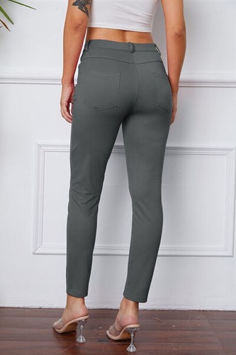 Stretchige Nähte Hose von Basic Bae - Bild 16 von 34