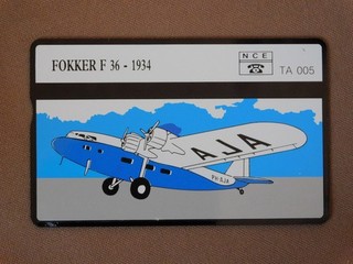 RCZ 406.05 MINT Ongebruikt Nederland FOKKER F 36 1934 opl 1000