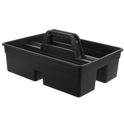 Tool Basket Hotel Portable Cleaning Divided Bucket Large Organiser - Picture 8 of 12