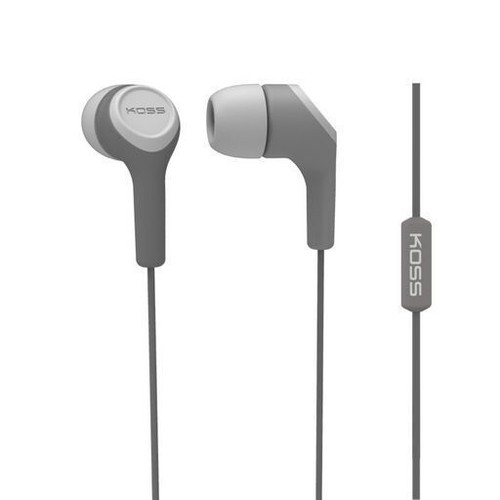 Koss KEB15i Earphones with Microphone Grey