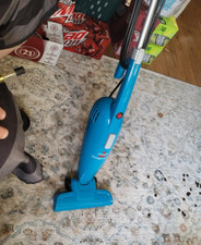 Blue Bissell Featherweight Stick Lightweight Bagless Vacuum with Crevice Tool