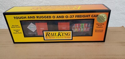 MTH Electric Trains Rail King O Gauge Train Loft Exclusive TABASCO Pepper Sauce