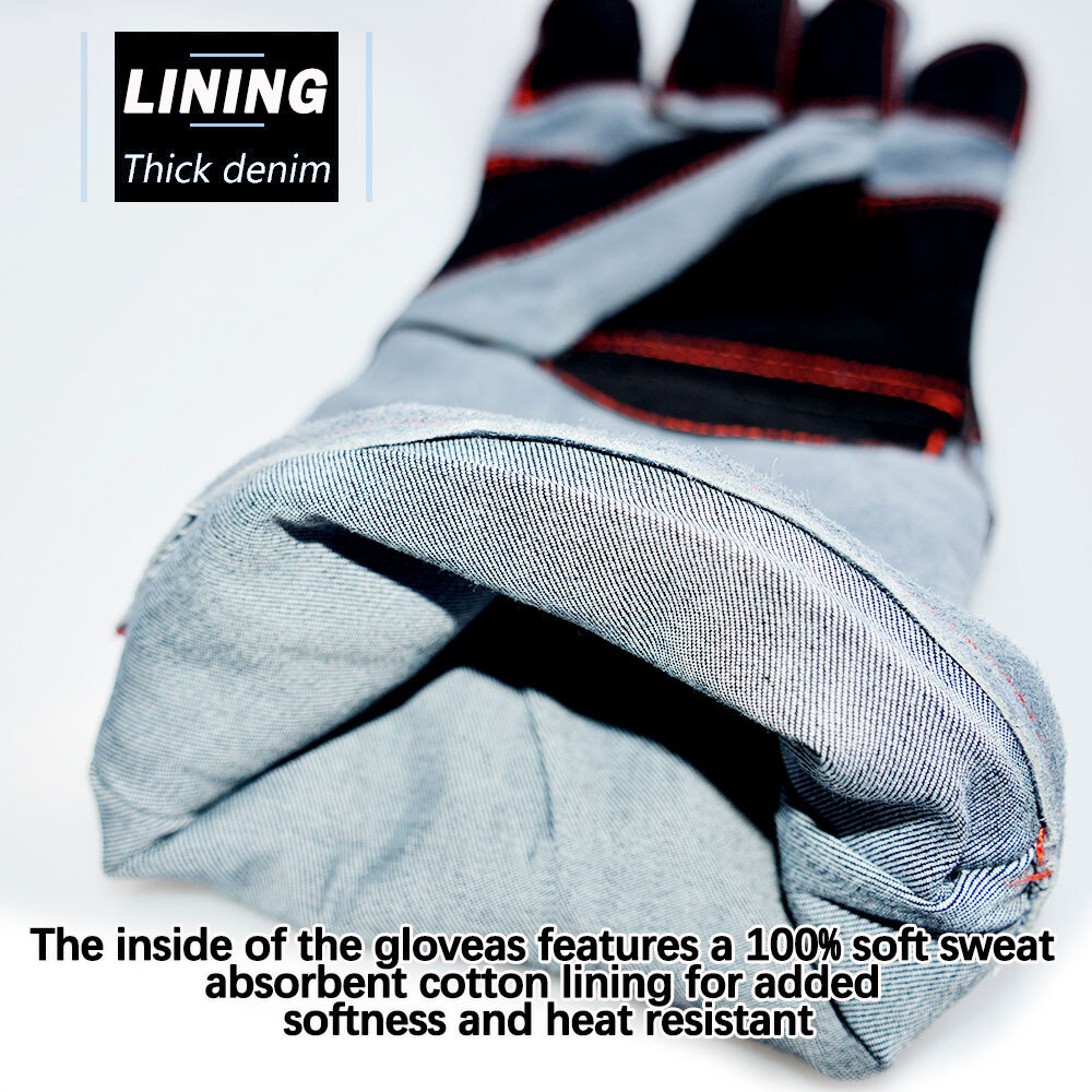 Training Anti-Bite Gloves Animal Handling Chew Protective Mitts Dog Cat Parrot