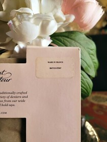 BNIB Agent Provocateur Champagne Red Seam & Heel Hold Ups Stockings Size 3