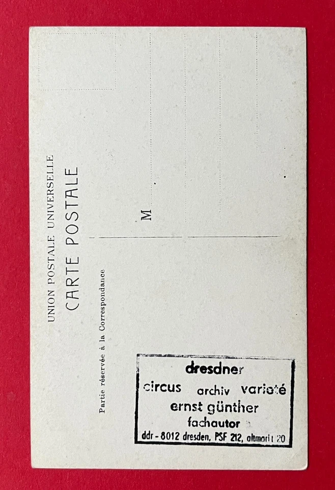 Foto AK Zirkus & Varieté um 1910 GADBIN II. Saut de la Mort Typen ( 149462 - Bild 2 von 2