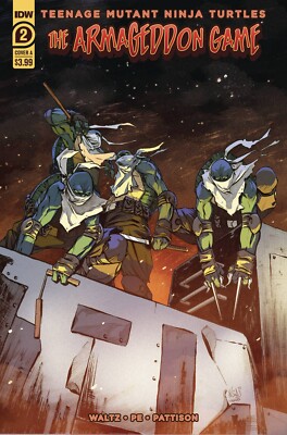 TMNT Armageddon Game #2 2022 Federici Cover A IDW Publishing EB196