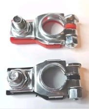 2xCar Battery Terminal Connector Top Post Positive Negative Heavy Duty Universal