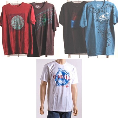 Oneill men's short sleeve logo tees asst. 48pcs. [12MTO1-1] 	 eFashionWholesale