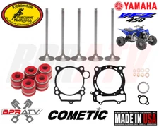 YFZ450 YFZ 450 Kibblewhite Intake Exhaust Valves Set 98m Big Bore Cometic Gasket