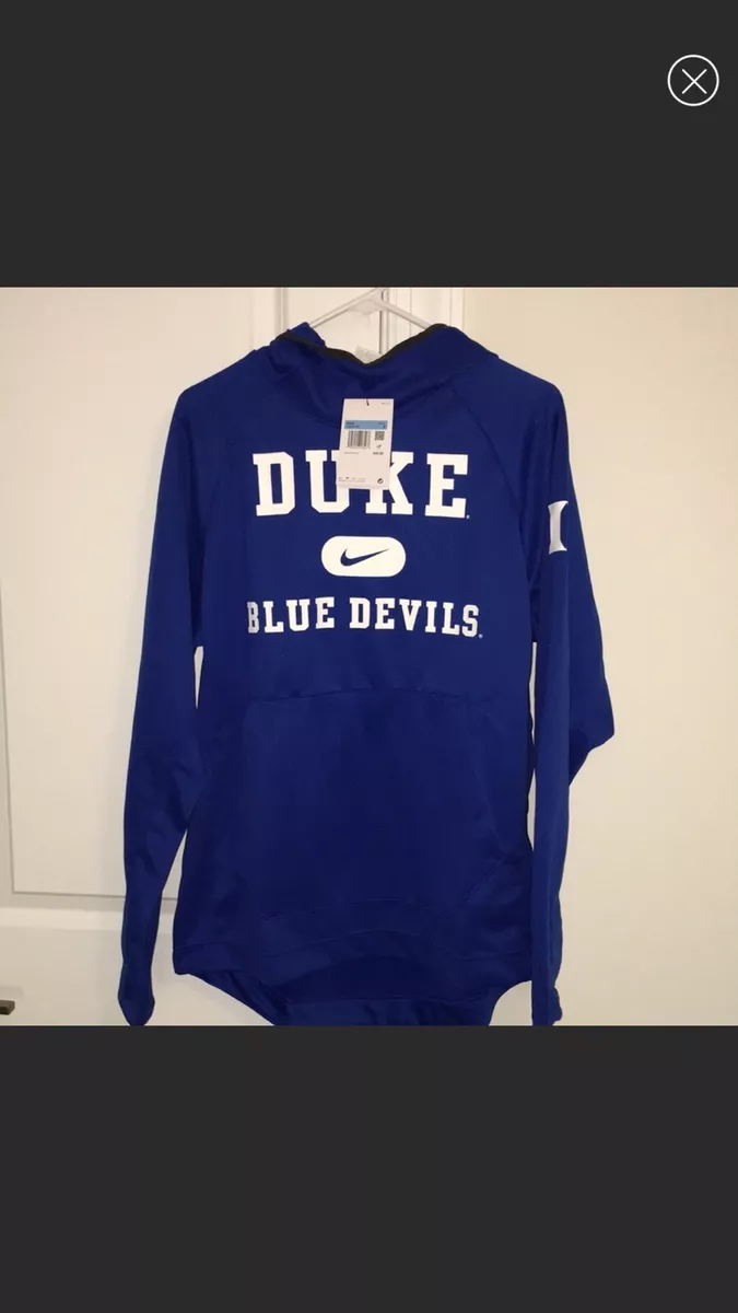 New Men s Duke Blue Devils Nike Basketball Spotlight Pullover