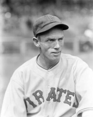 Lemuel F Young Of The Pittsburgh Pirates In 1933 Old Baseball Photo