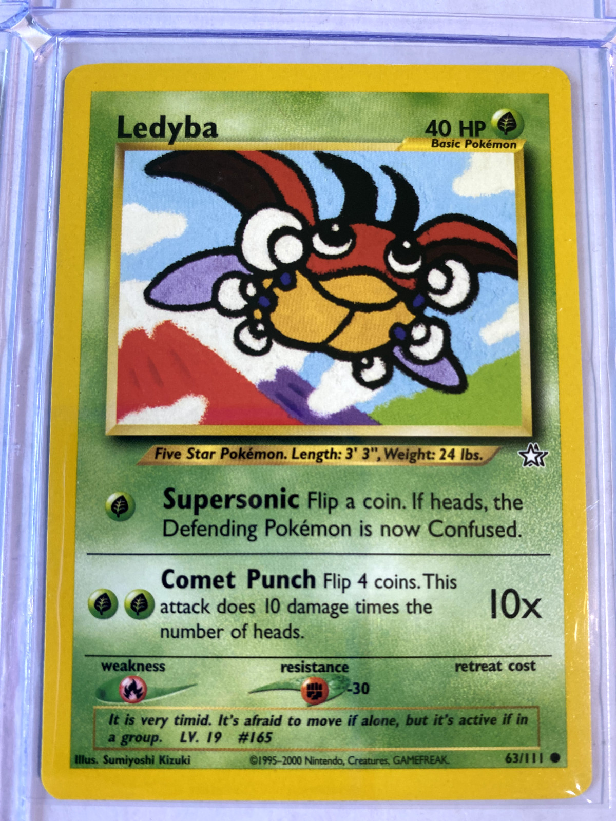 Pokemon TCG Neo Genesis Set  "Pick Your Card" Non Holo Vintage 2001 LP/NM
