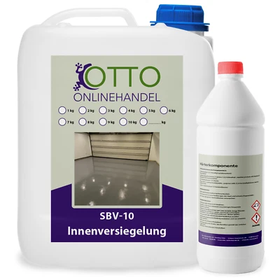 OTTO-ONLINE-HANDEL Steinteppich Dusche Versiegelung, 2K AUSSEN Oberflächenveredelung 3kg