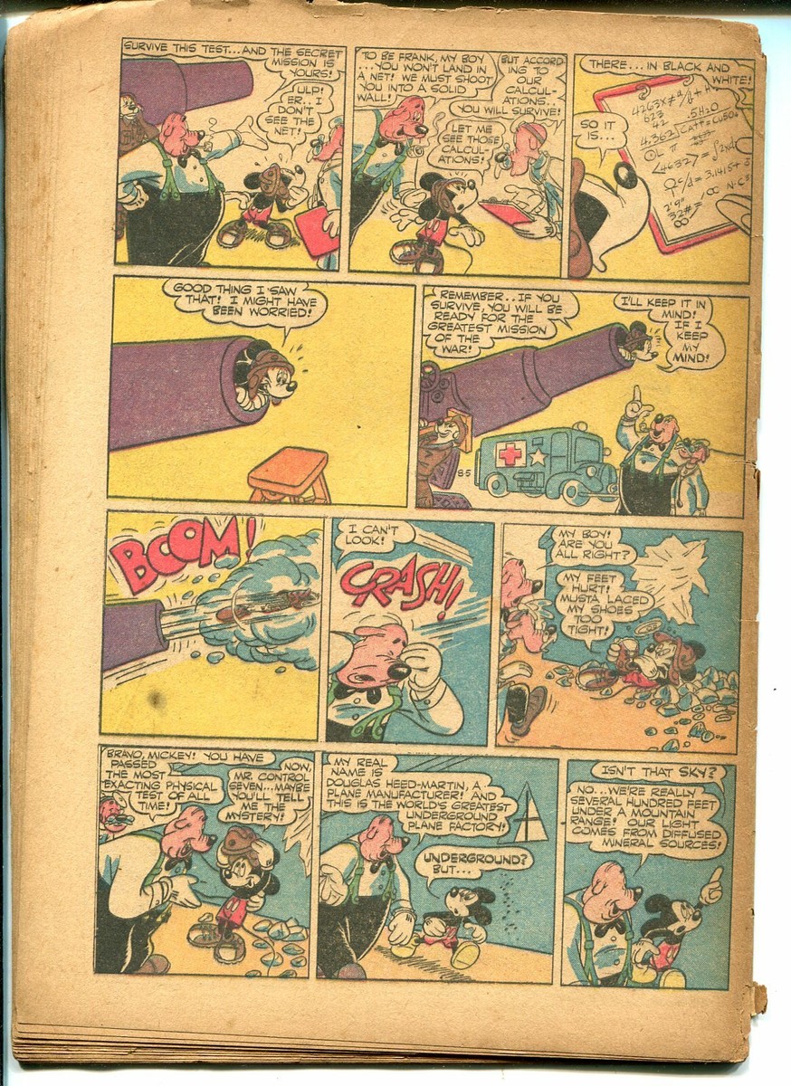 Walt Disney's Comics and Stories #45 1944-Dell-Donald Duck-Mickey