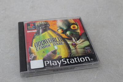 Jeu PS1 Oddworld : L'exode D'Abe - Complet Boîte, Manuel FR - Très Bon état, Testé - Rétro Gaming