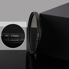FOTGA 77mm Slim Multi-Coated 12 Layers Variable ND2-400 Fader MC-ND Filter