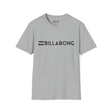 Billabong Outlaw Surf Black Words Logo T-Shirt